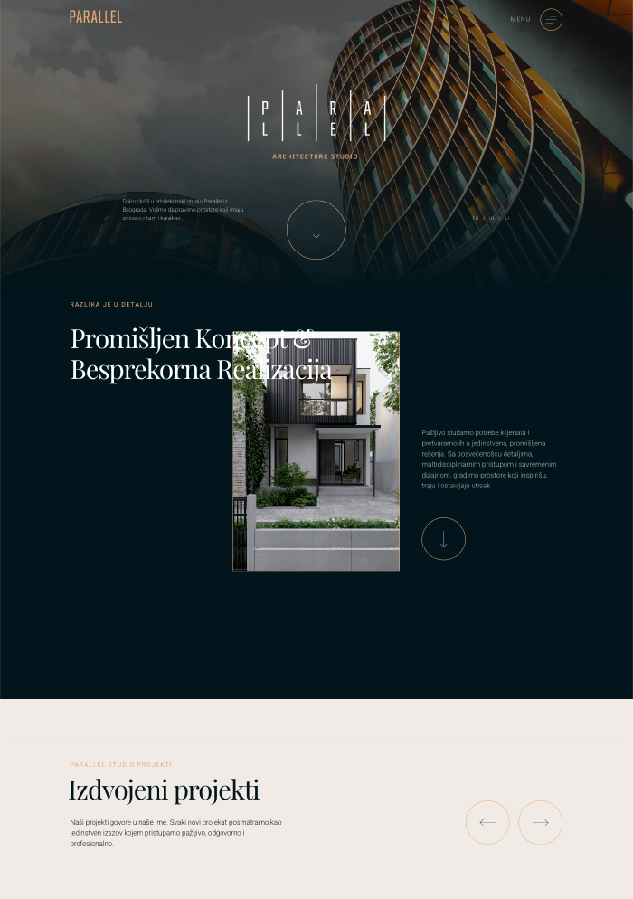 izrada wordpress sajta parallel